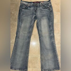 Bongo Low Rise Bootcut Flirty Jeans Size 13